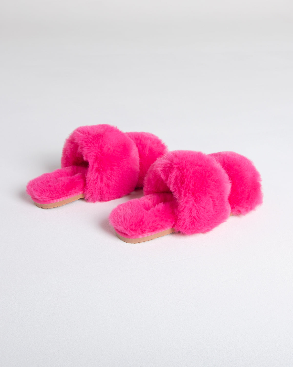 Plush Edit Slipper - Bow Pink – ARCH NYC